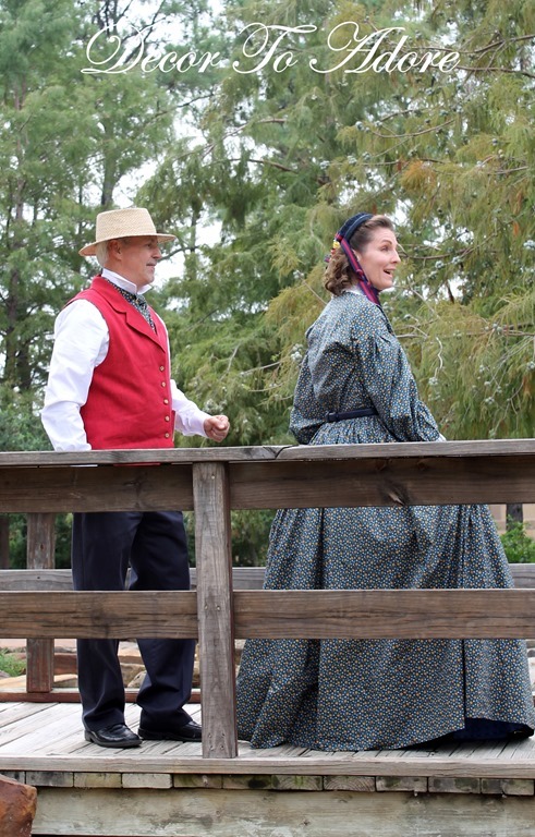 Becoming Laura Ingalls Wilder strolling