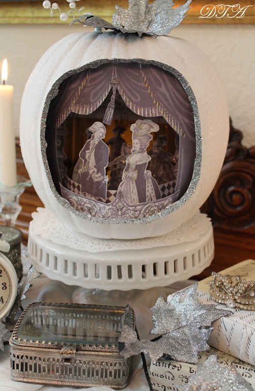 Cinderella & the Ugly Stepsister Soiree pumpkin