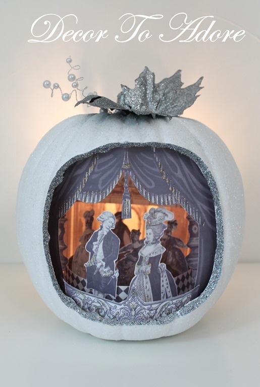 Cinderella & the Ugly Stepsister Soiree pumpkin