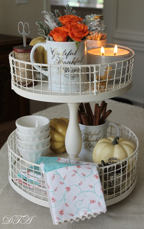 make your own tiered tray