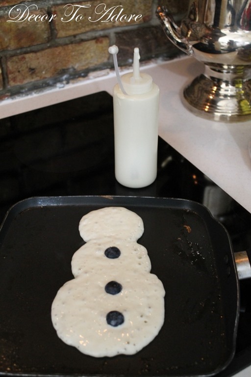 Little House on the Prairie Christmas pancakes