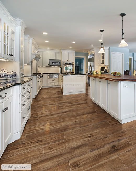 This is porcelain tile made to look like wood flooring. South Cypress - American Heritage