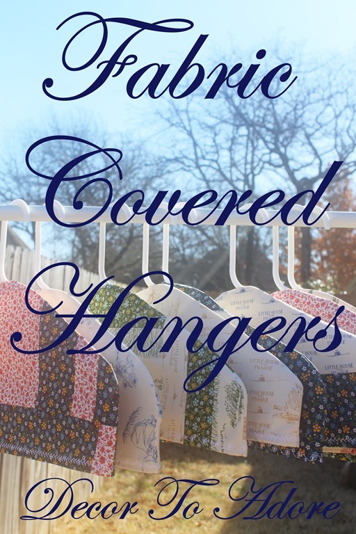 Fabric Covered Hangers