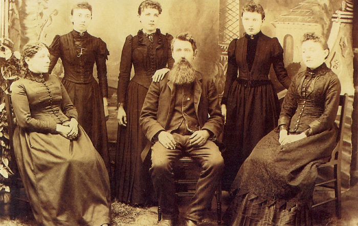 The Ingalls Family in 1891.