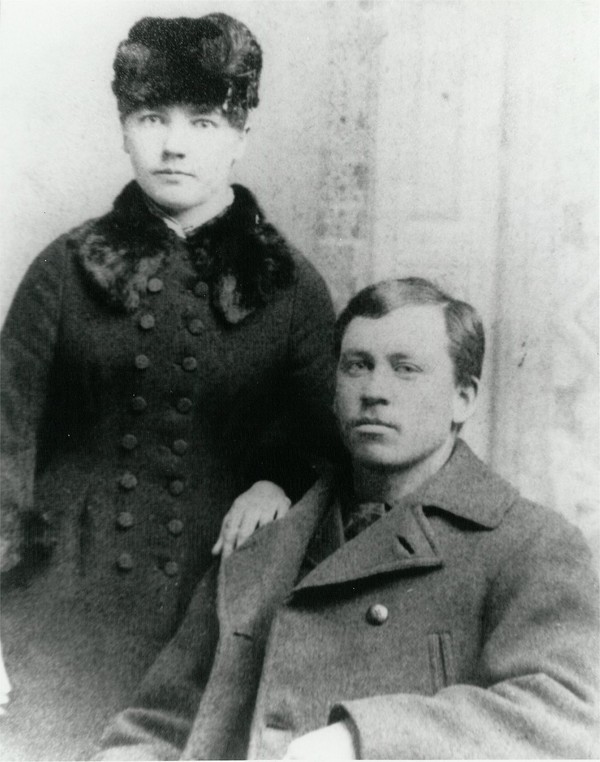 Laura and Almanzo Wilder 1885