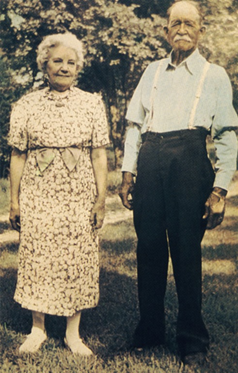 Laura and Almanzo Wilder at Rocky Ridge Farm. 