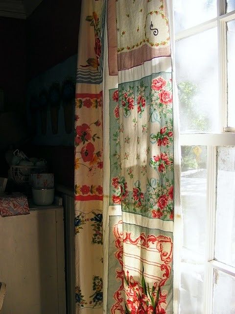 Floral Small curtains nonopaque For Kitchen Home Room Window Screening UK 