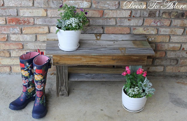 Garden bench