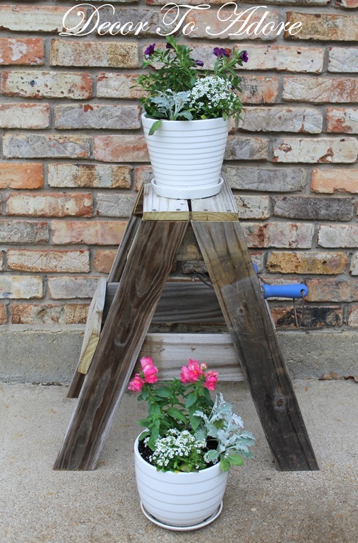 Wooden ladder DIY