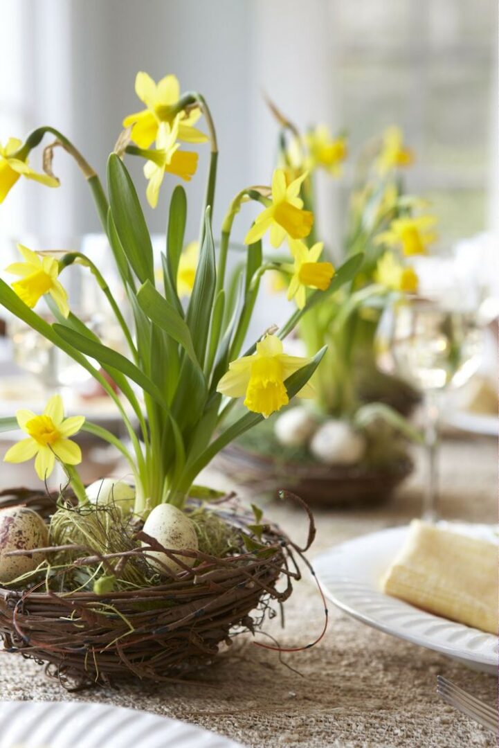 Easter Flower Table Arrangements 20