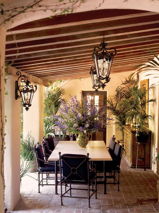 Mediterranean Patio Ideas – House Design | Decor | Interior Layout | Furniture