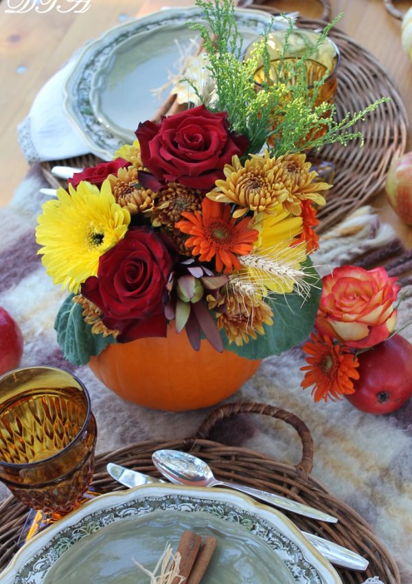 A Special Fall Moment Tablescape