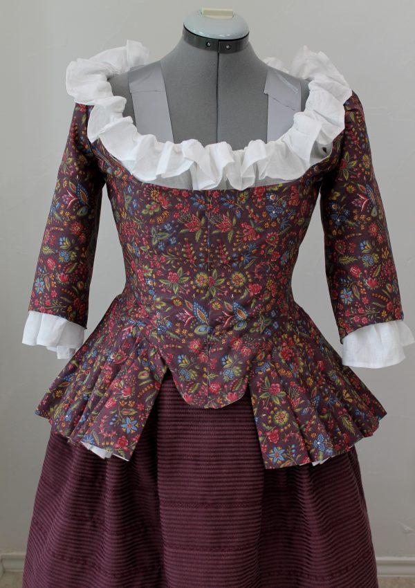 18th Century Provencal Caraco and Quilted Petticoat