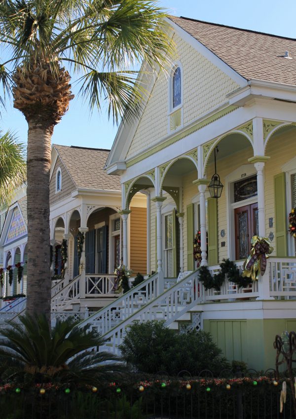 Sister cottages built by German architect and builder William Pautsch Galveston Decor To Adore