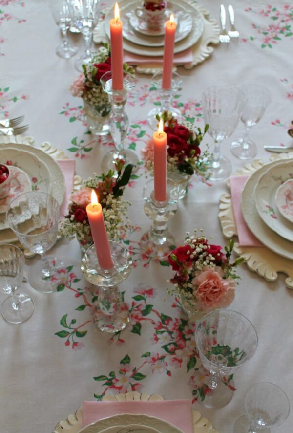 Song In My Heart Valentine Tablescape - Decor To Adore