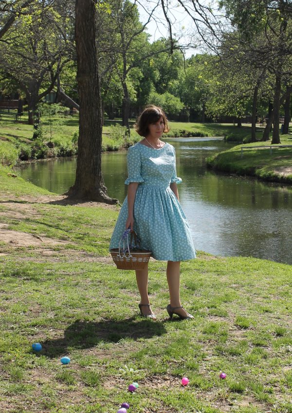 Robins Egg Blue Easter Dress