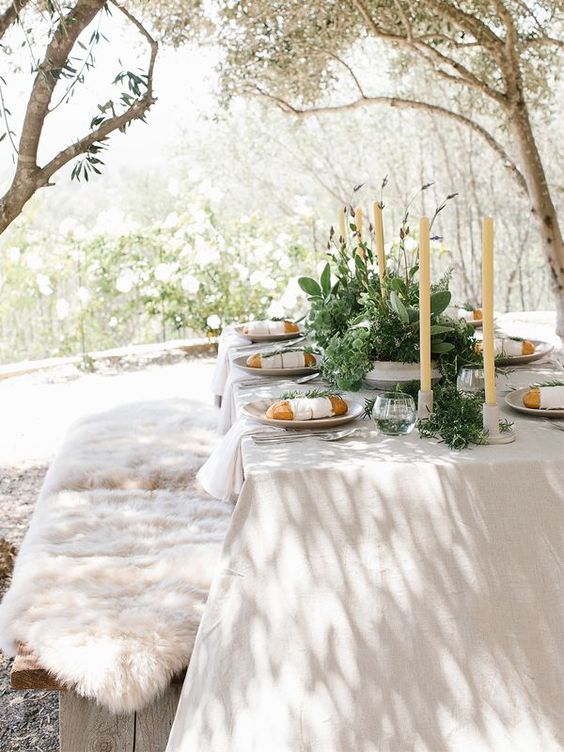 Spring tablescape ideas Jenni Kayne