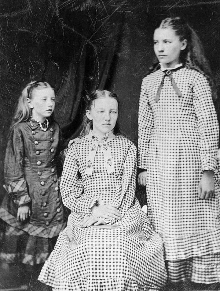 Carrie, Mary, and Laura Ingalls