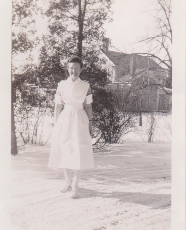 A Circa 1940's Student Nursing Uniform