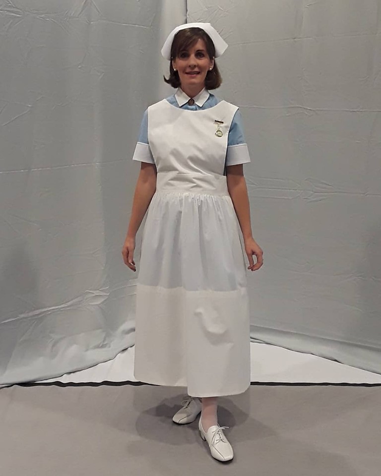 A Circa 1940's Student Nursing Uniform