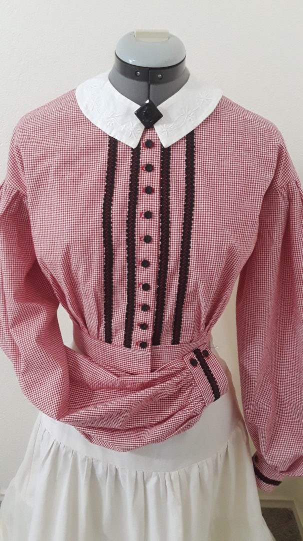 1860s Garibaldi blouse