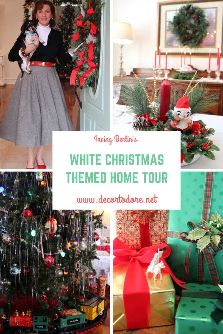 Irving Berlin's White Christmas Themed Home Tour