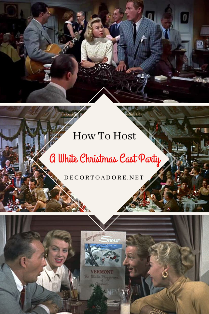 A White Christmas Cast Party