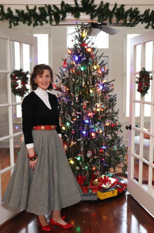 White Christmas Judy Haynes Engagement Outfit - Decor To Adore