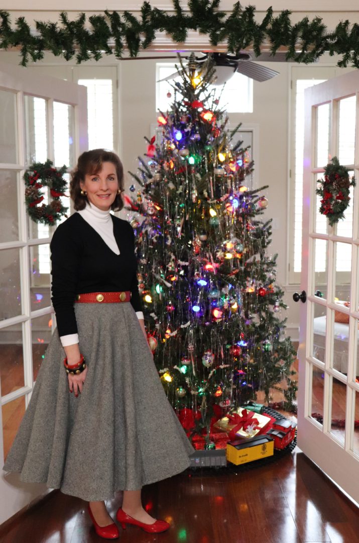 White Christmas Judy Haynes Engagement Outfit