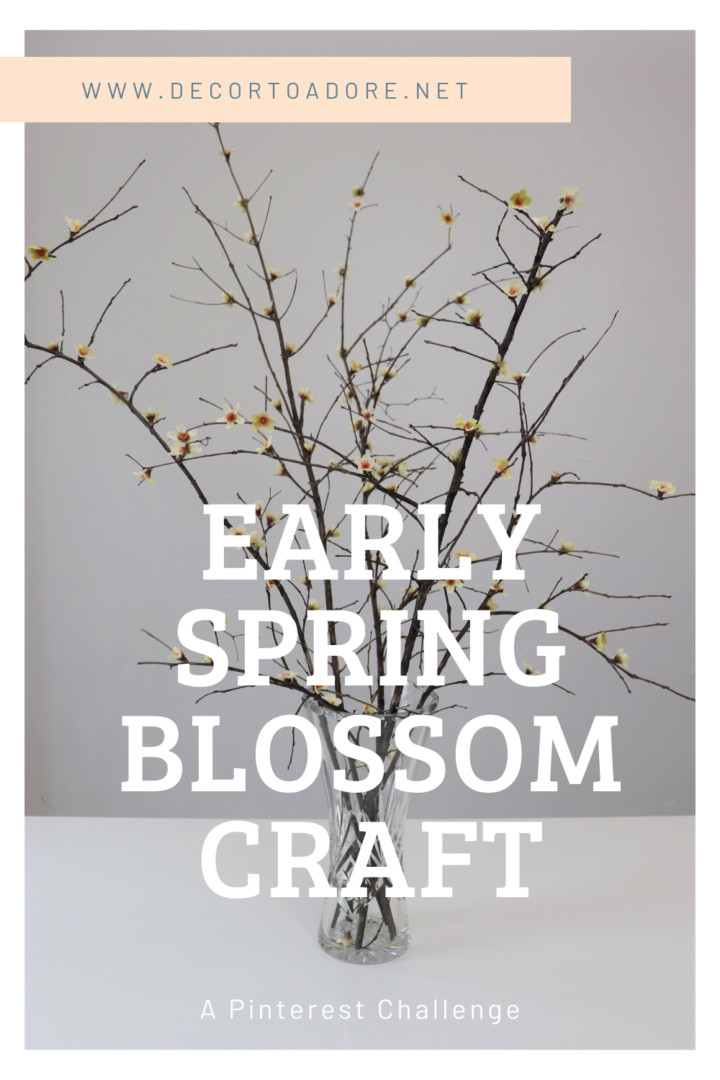 Early Spring Blossom Craft