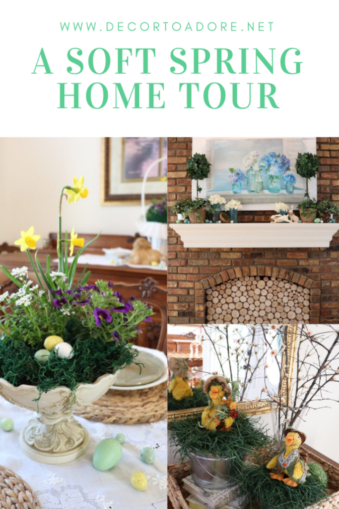 Spring Adore Happy Spring Home Tour - Decor To Adore