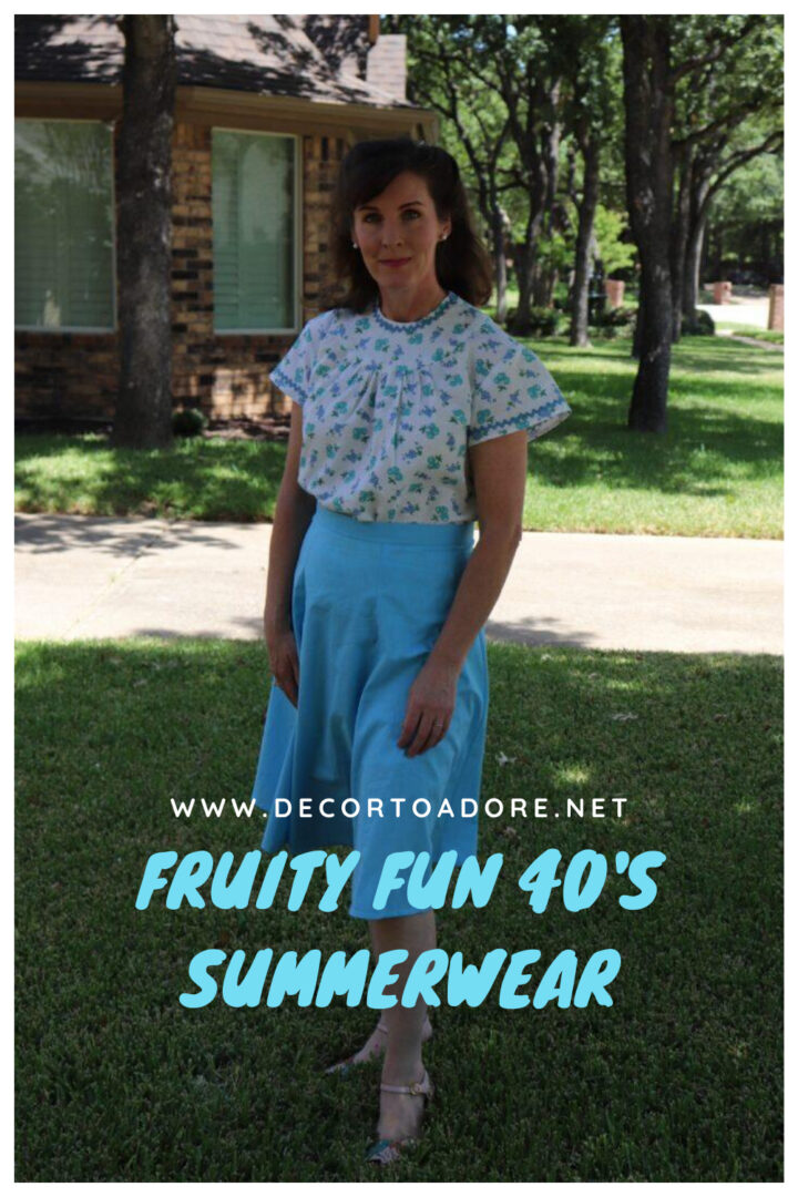 Fruity Fun 40's Summerwear