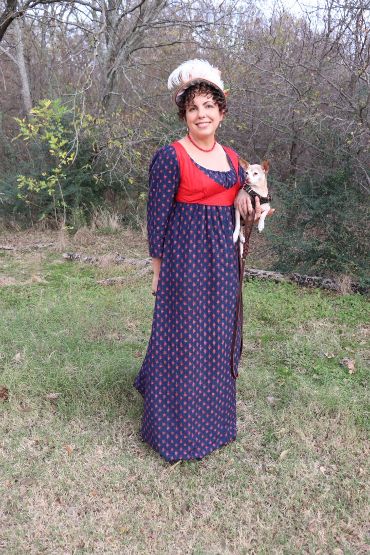 An Outlander Dress Attends A Georgian Picnic