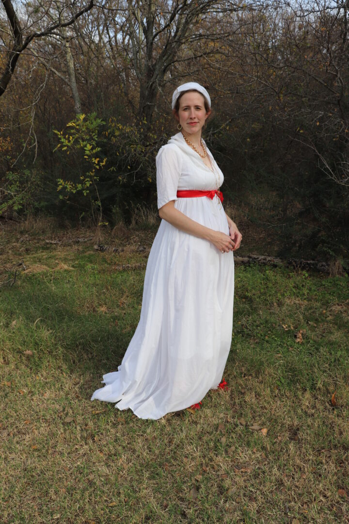 An Outlander Dress Attends A Georgian Picnic