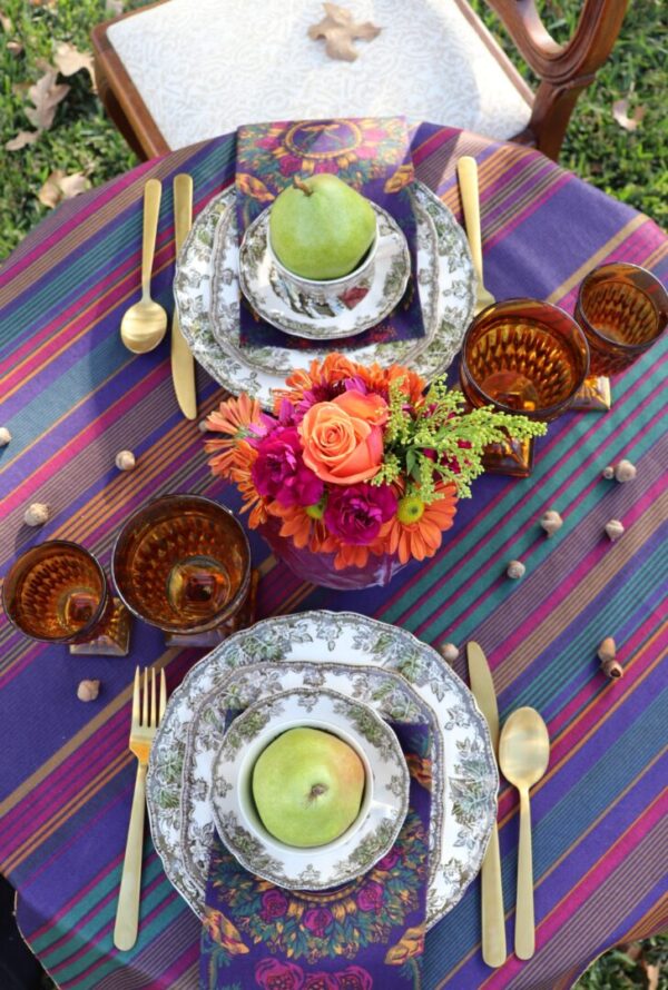 A Jewel Toned Thanksgiving Celebration - Decor To Adore