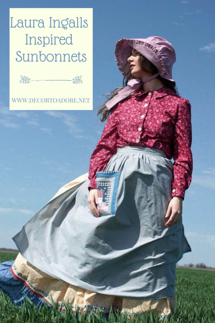 Laura Ingalls Inspired Sunbonnets