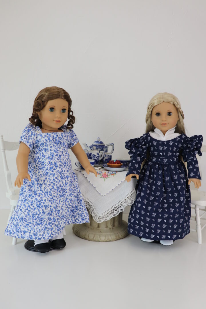 Historically Inspired Doll Fashions