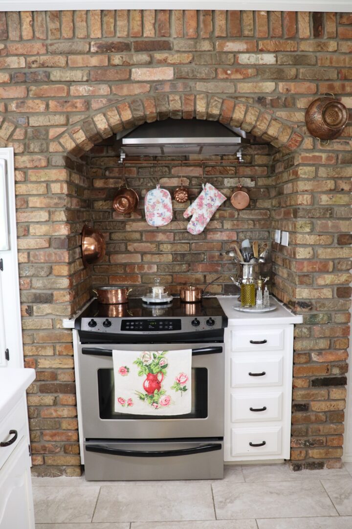 Storybook Cottage hearth