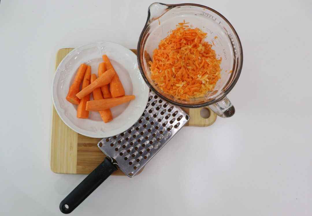 Grated Shredded Carrots