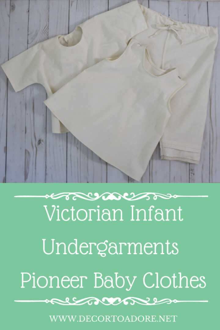 Victorian Infant Undergarments Pioneer Baby Clothes