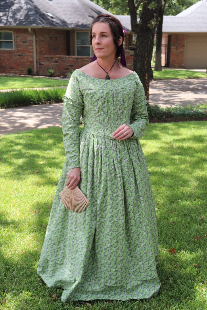 Altering The Sleeves On An 1840s Dress