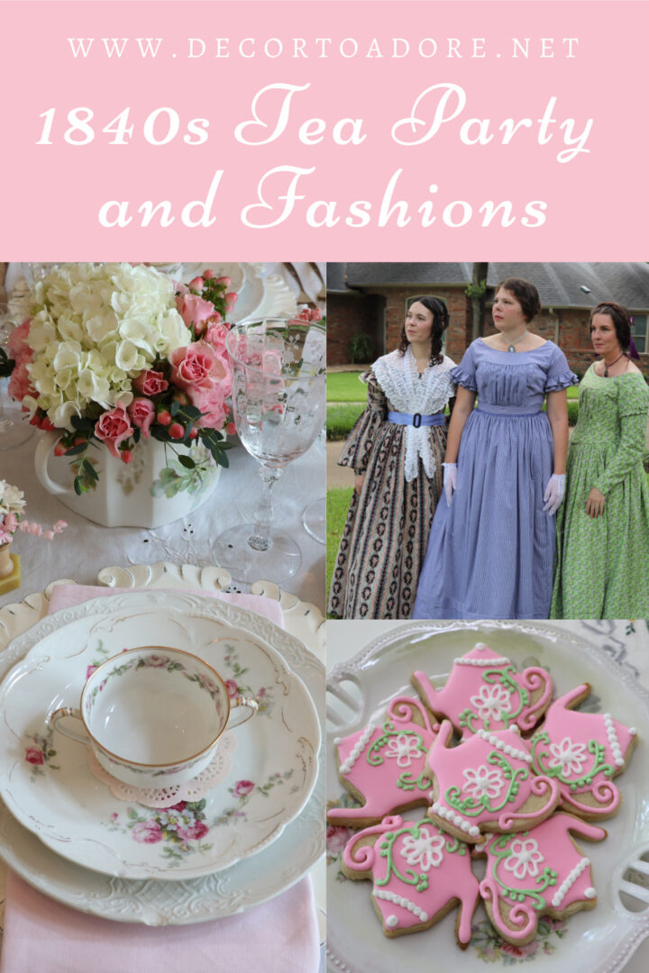 1840s Tea Party and Fashions