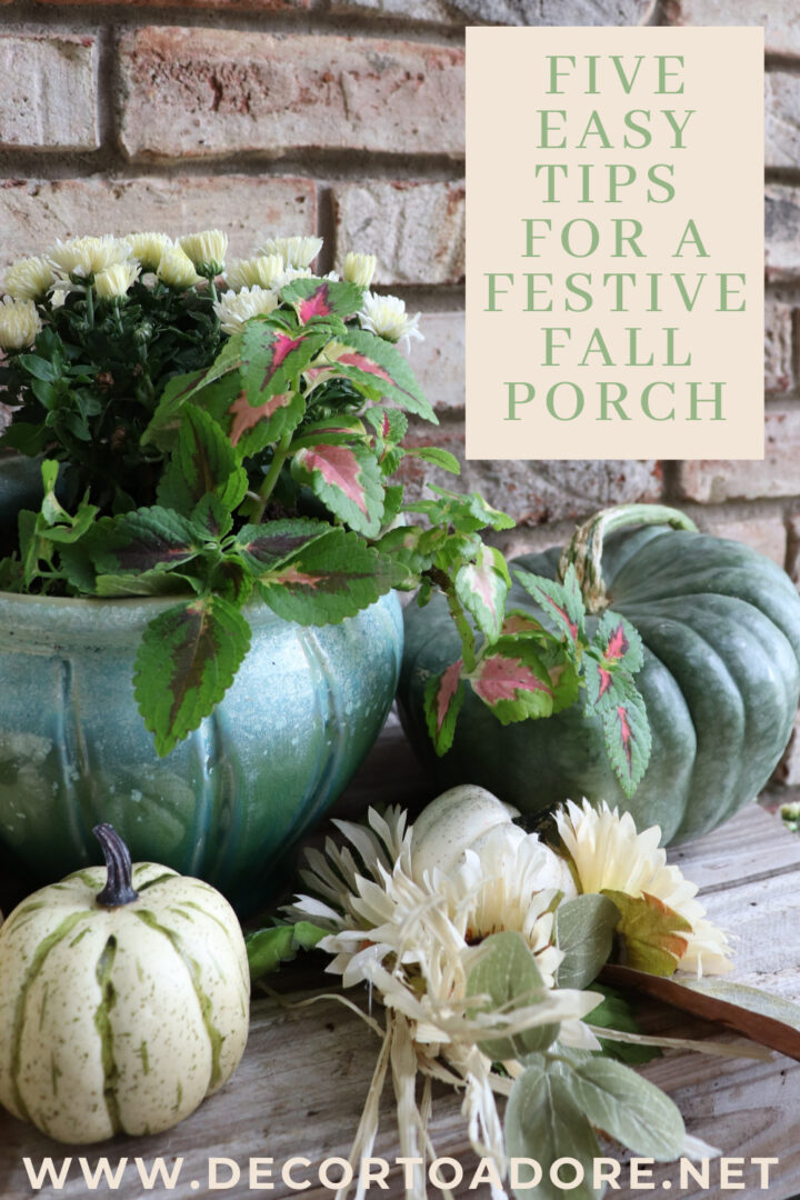 Five Easy Tips For A Festive Fall Porch