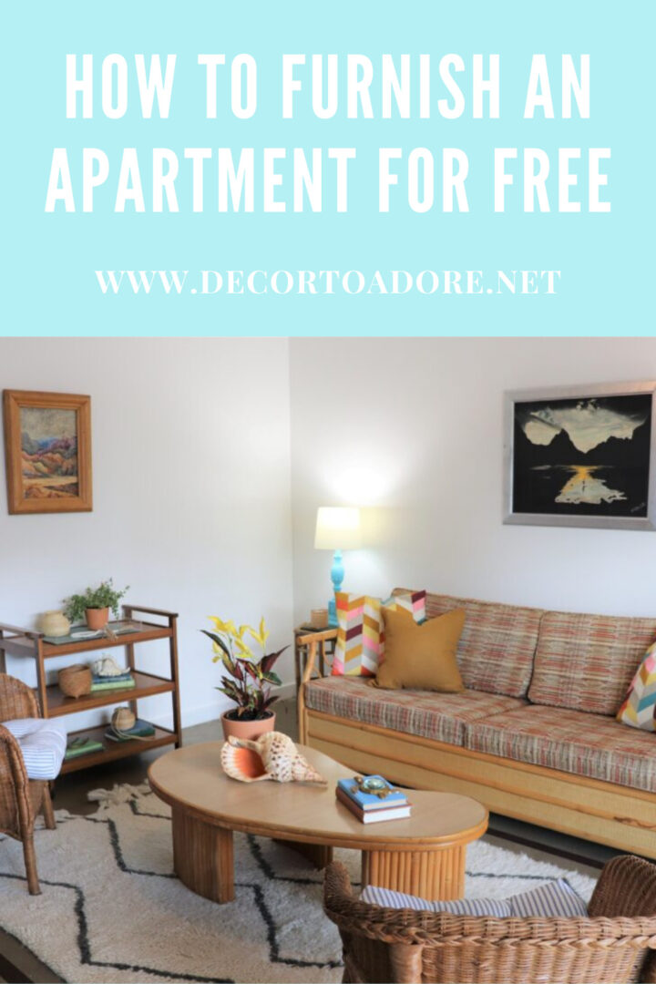 How To Furnish An Apartment For Free