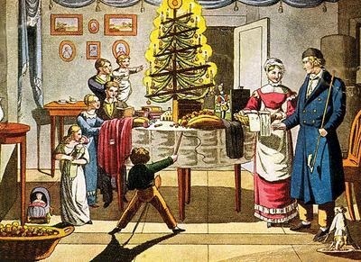 Jane Austen Christmas tree