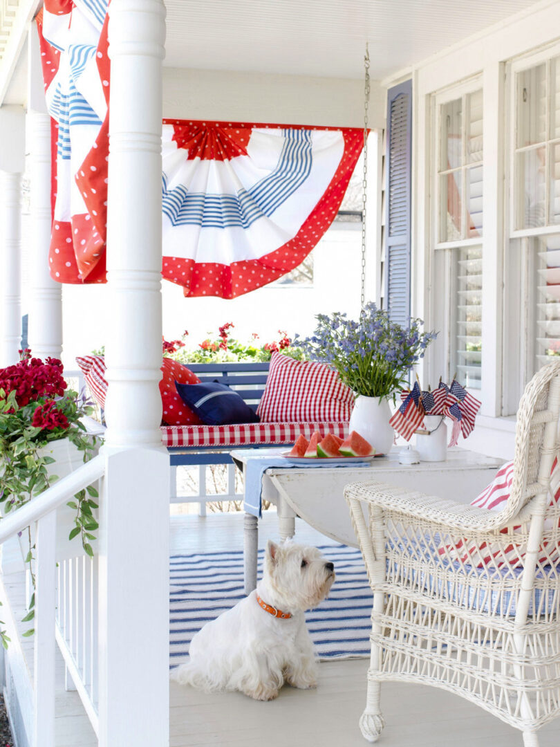 BHG July 4th Porch