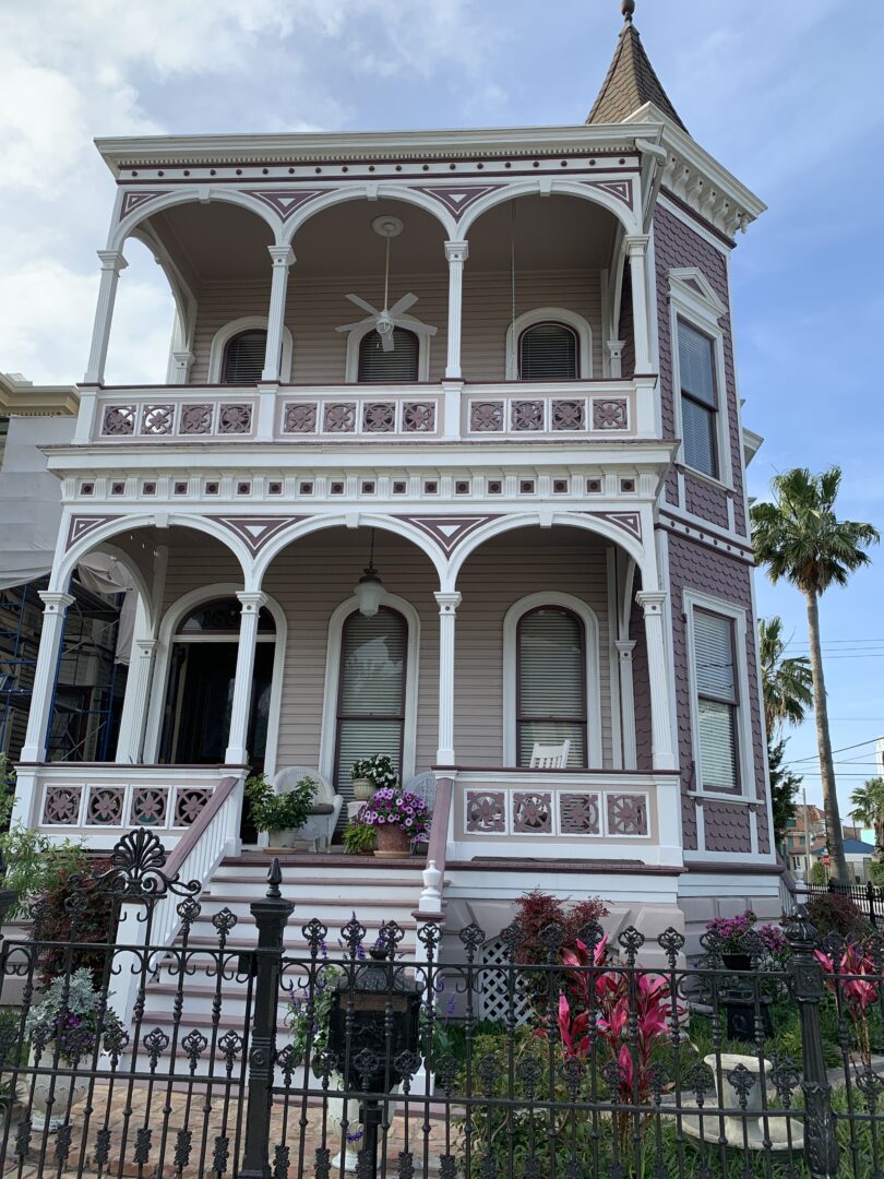 Victorian home Galveston, Texas