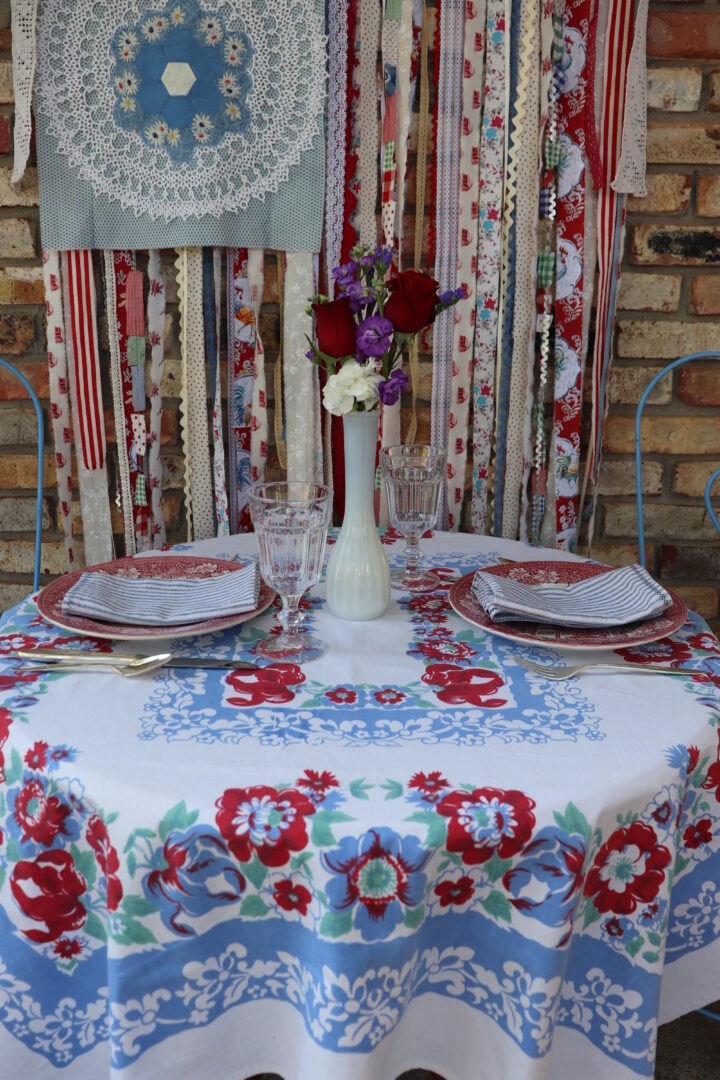 A Cheery Patriotic Patio