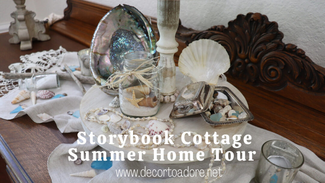 Storybook Cottage Summer Home Tour video
