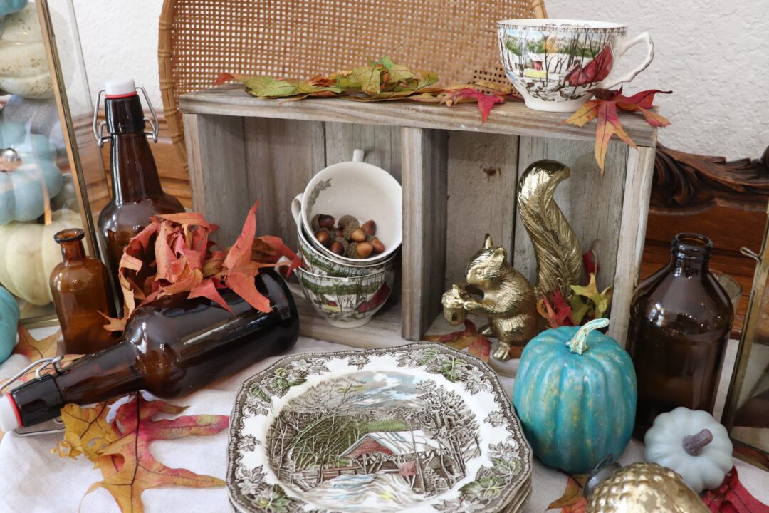 New Fall Touches At Storybook Cottage